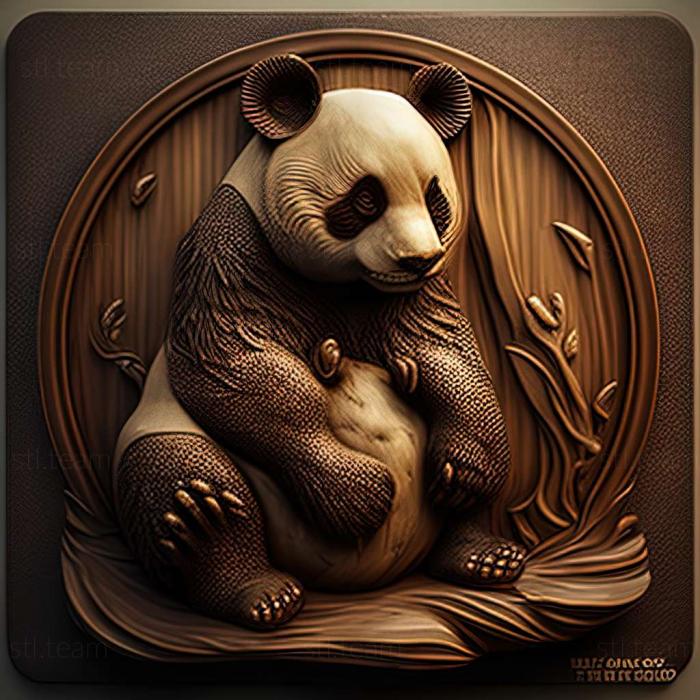 3D model panda (STL)